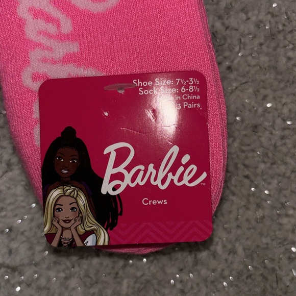 Barbie girl 3 pack socks! - Picture 3 of 3